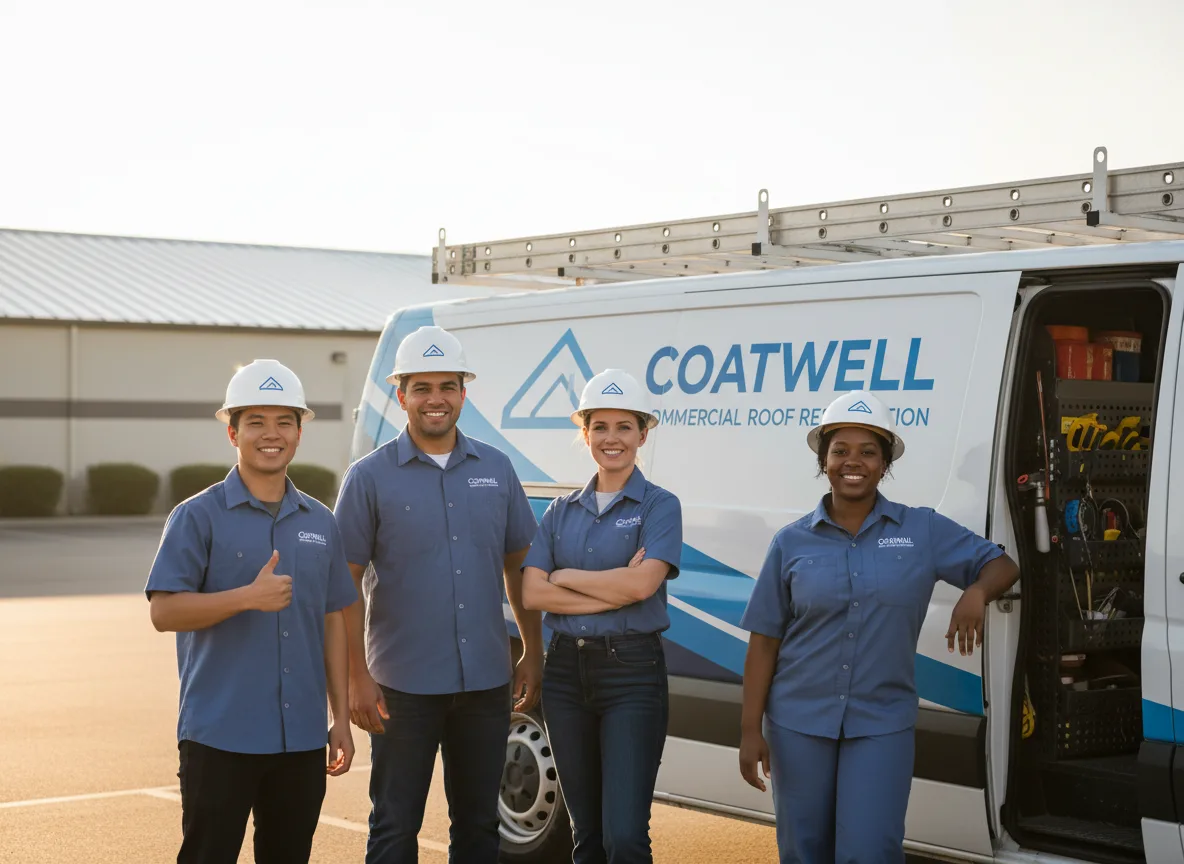 Commercial roof coating company in Pennington, TX